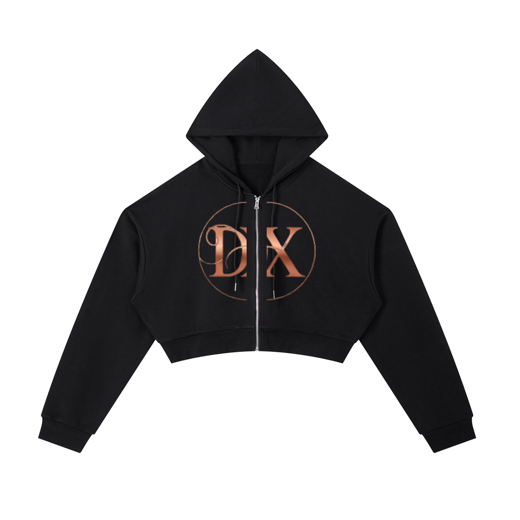 DivineX Ascend Zip Crop Hoodie