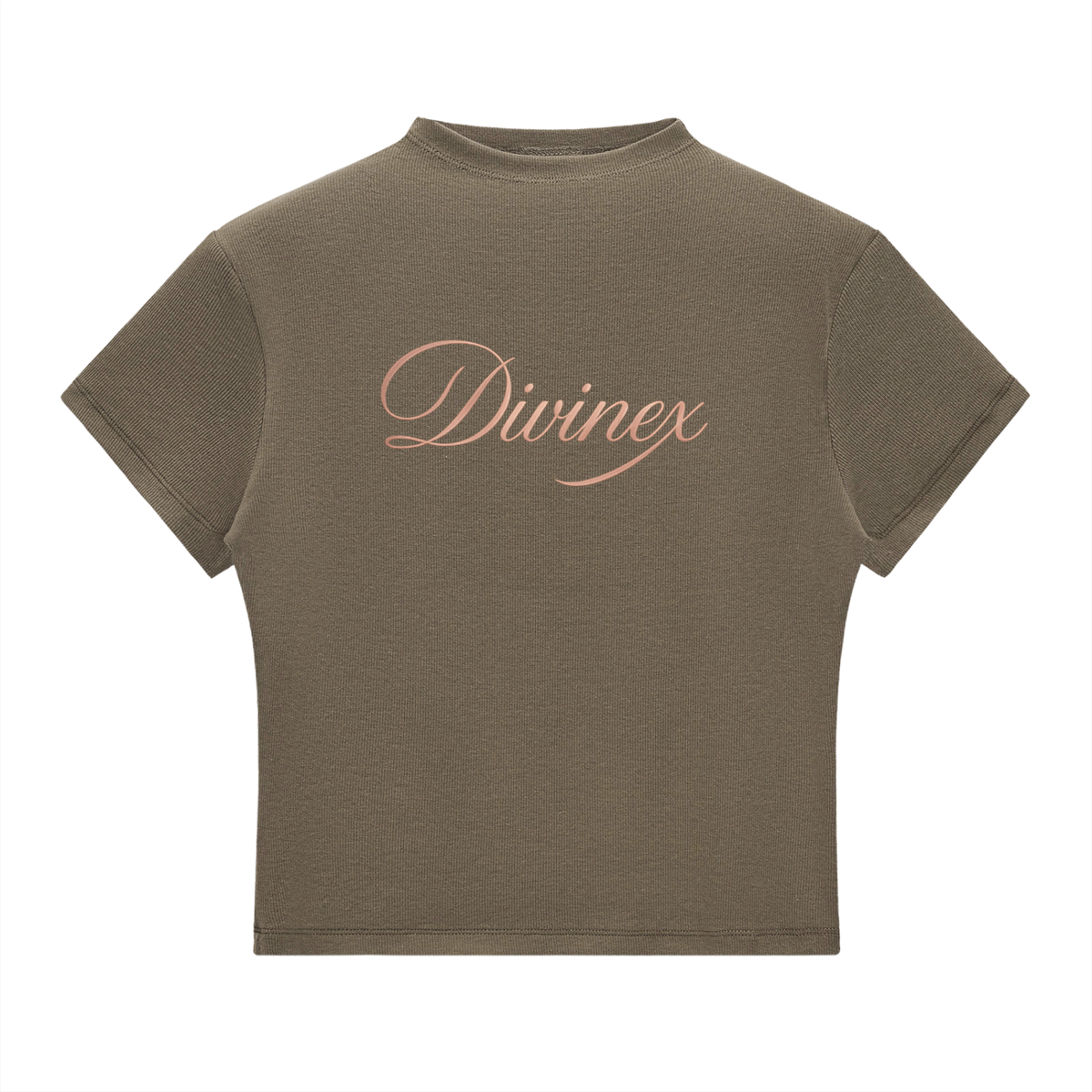 DivineX Signature Slim Mock-Neck Tee