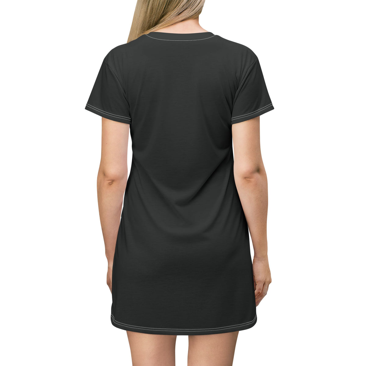 DIVINEX Black T-Shirt Dress