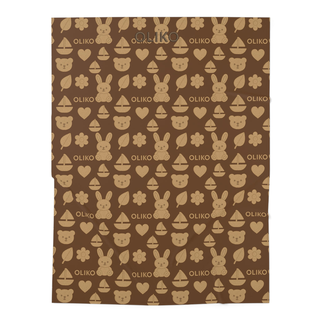 OLIKO Little Forest Friends Swaddle