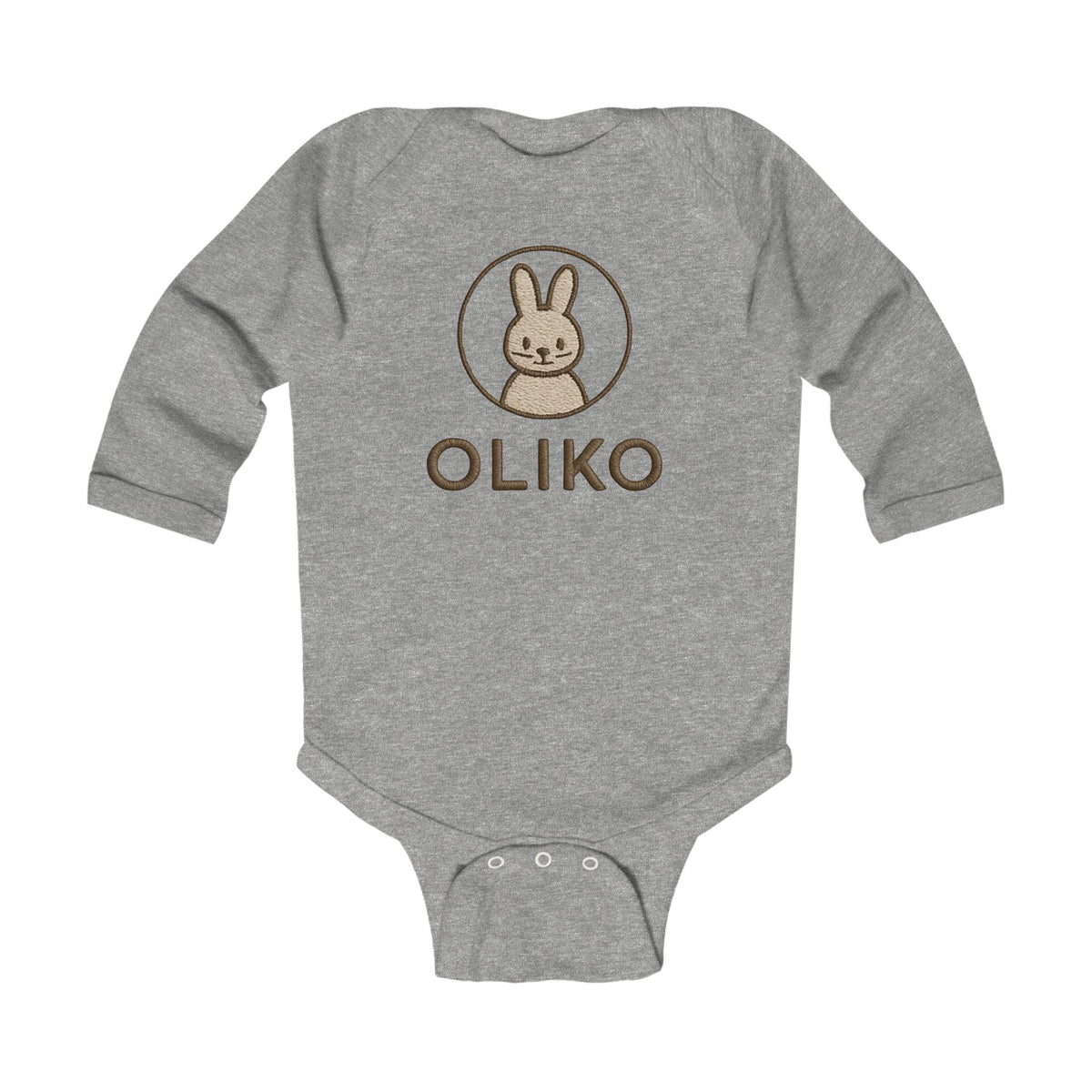 OLIKO Essential Bear Long-Sleeve Bodysuit