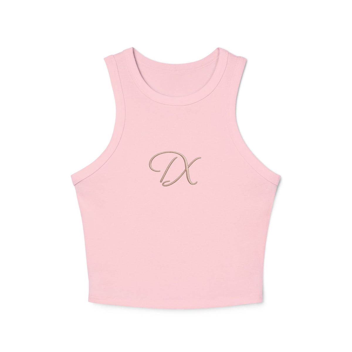 Chic Monogram 'DX' Tank Top