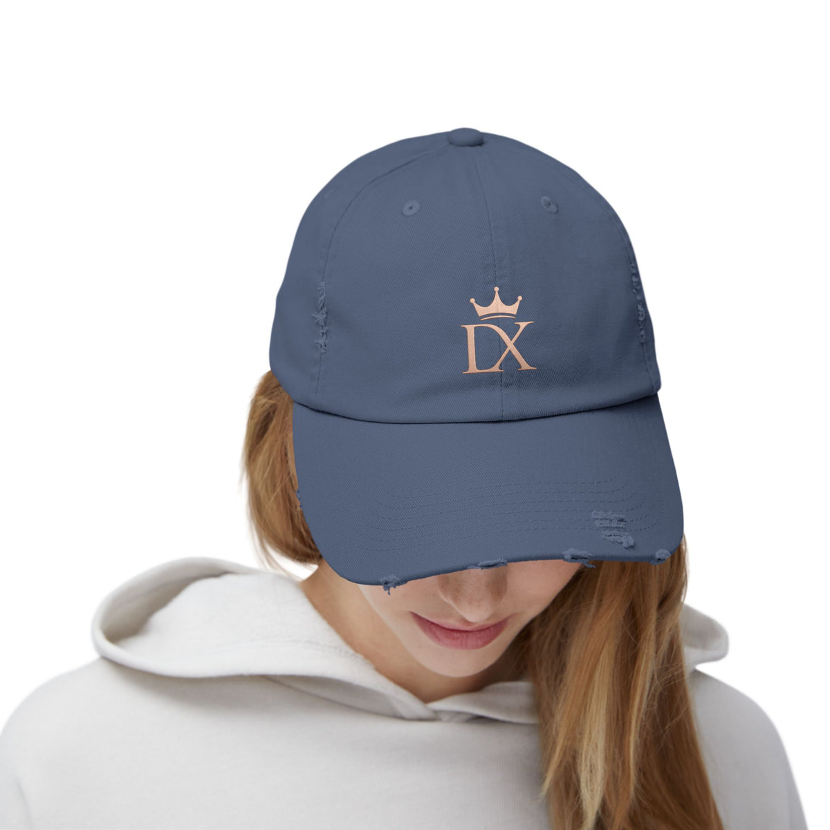 DX Royal Crown Distressed Cap