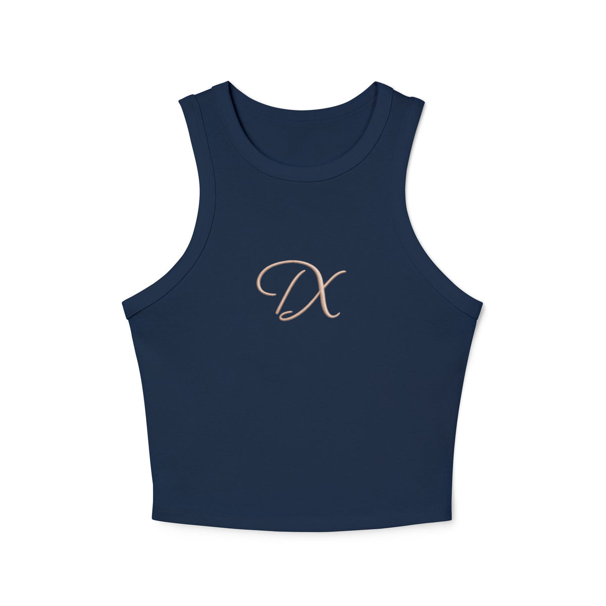 Chic Monogram 'DX' Tank Top
