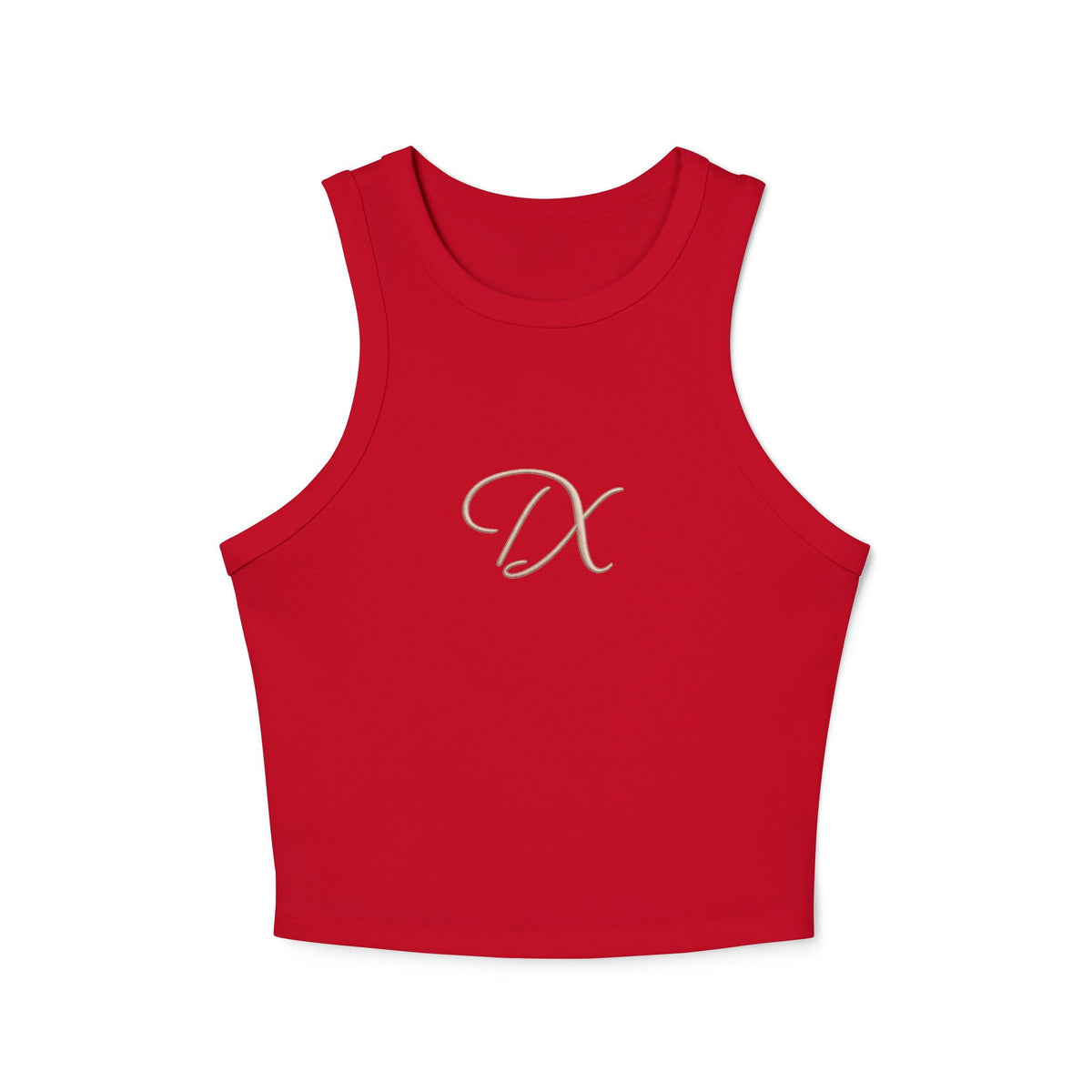 Chic Monogram 'DX' Tank Top