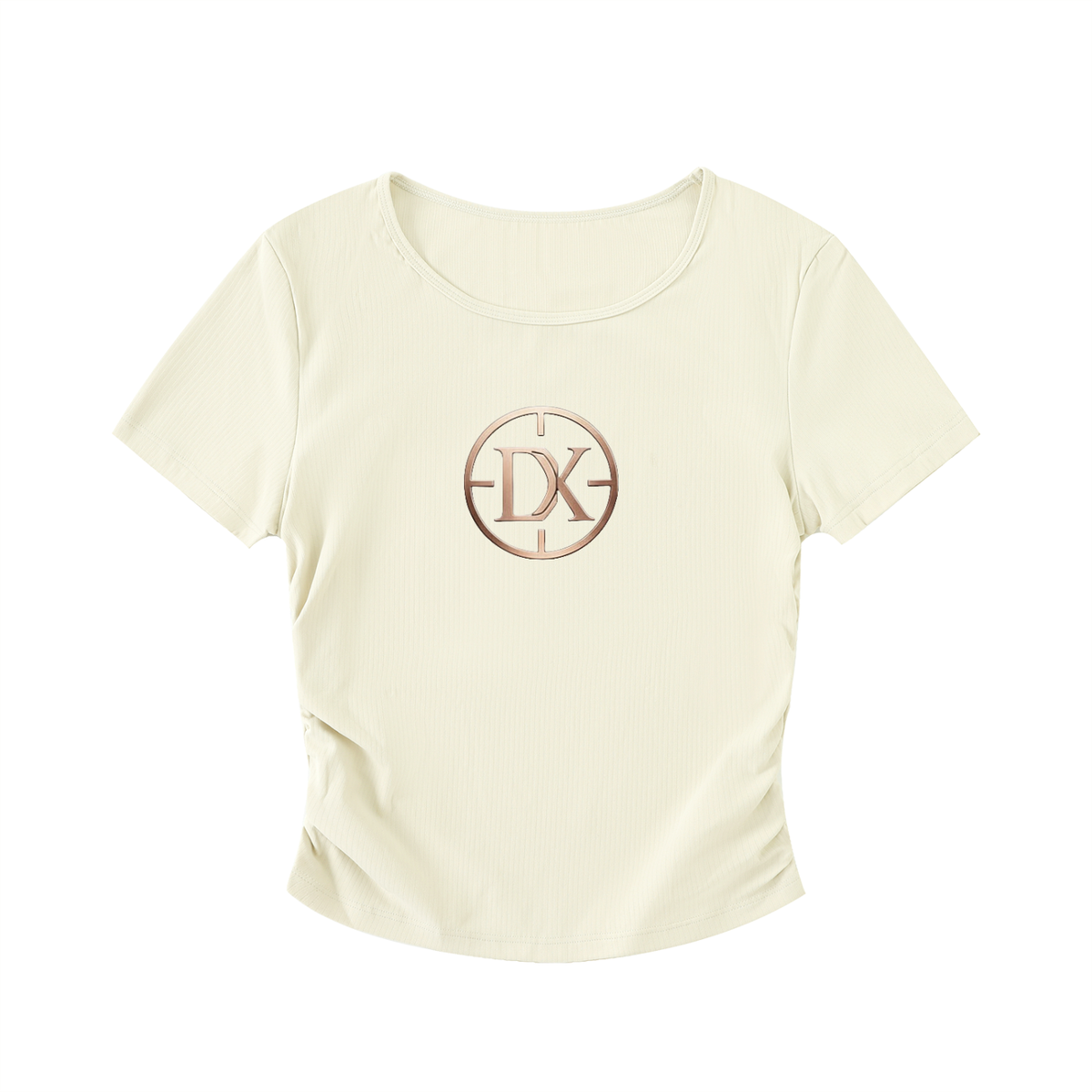 Velour Cinch Crop