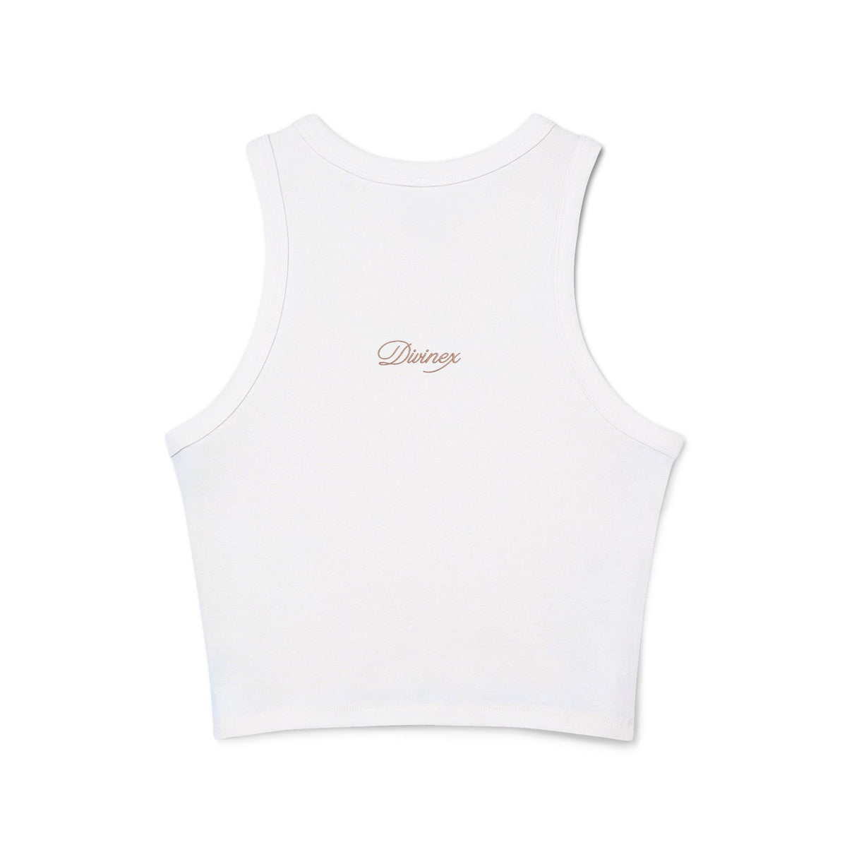 Rose Gold 'DX' Lightning Logo - Racer Tank Top