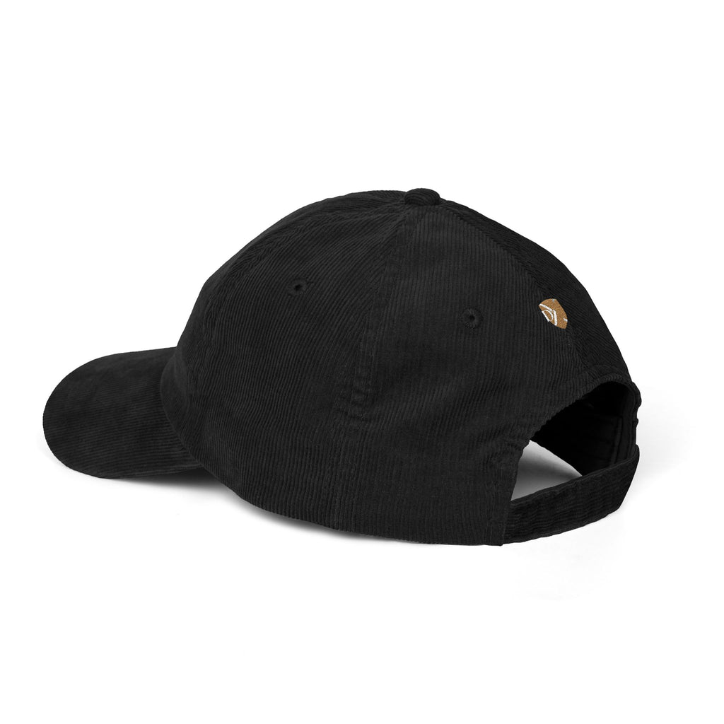 Gilded Script Corduroy Cap