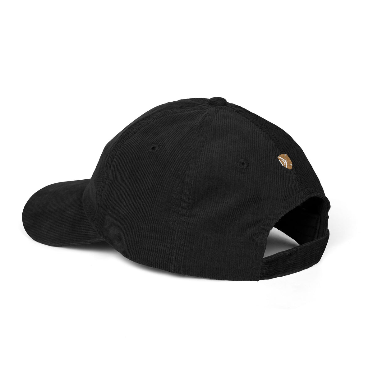 Gilded Script Corduroy Cap