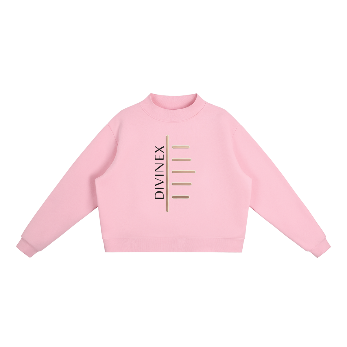 Nocturne Mock-Neck Crew