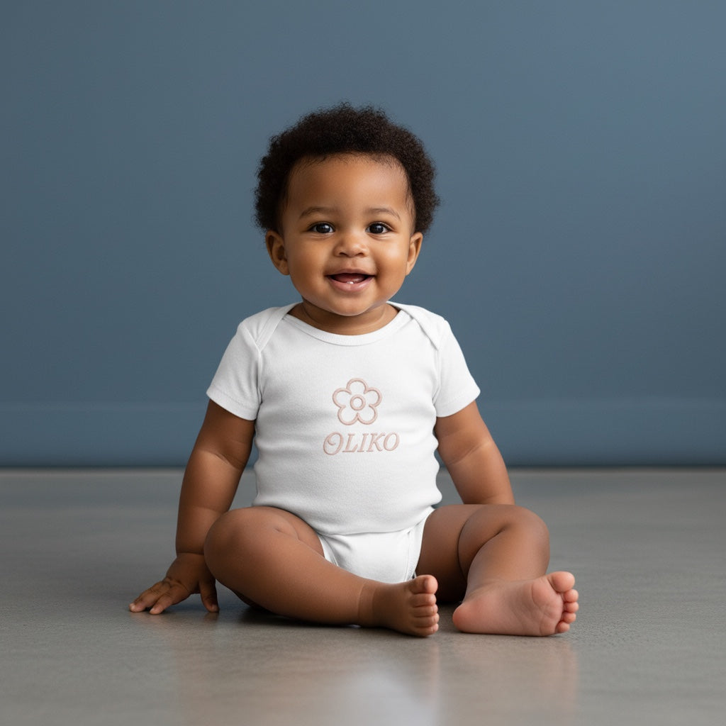 TinyBloom™ Floral Onesie