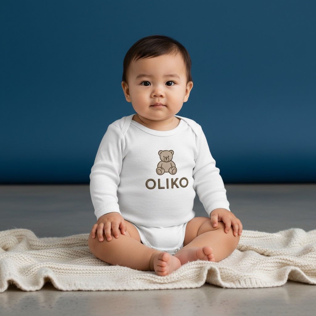 The Little Bear Name Bodysuit
