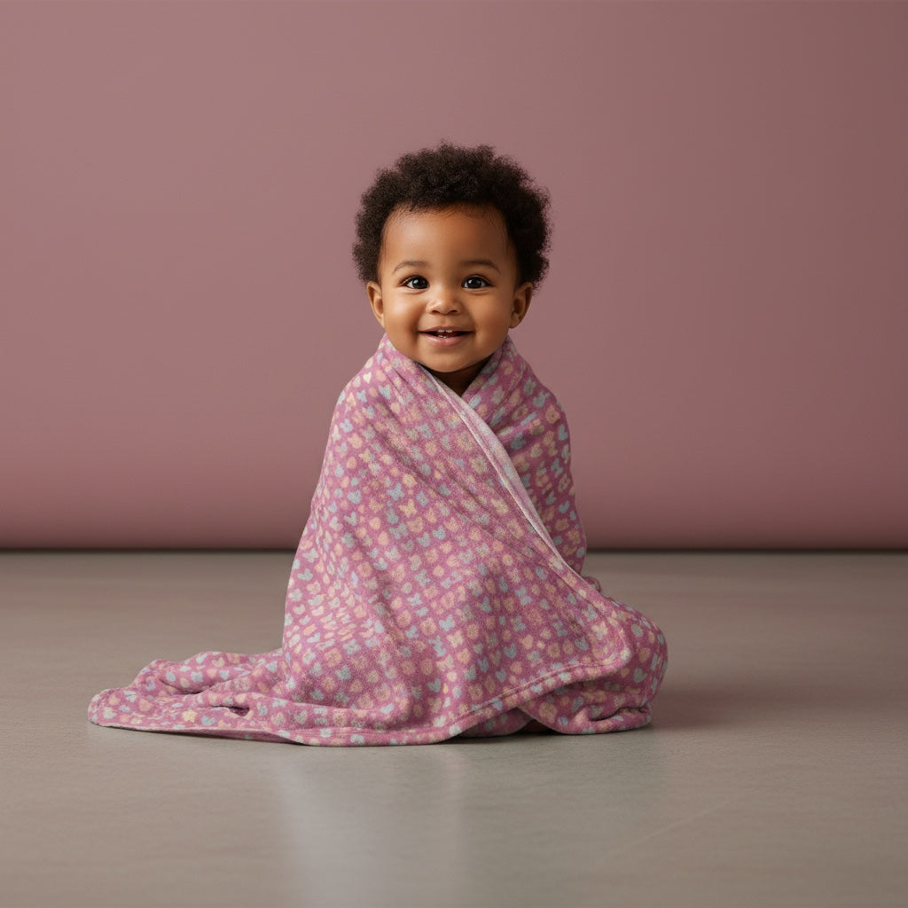 OLIKO Blush Keepsake Blanket