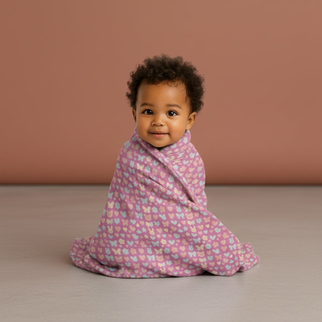 OLIKO Blush Keepsake Blanket