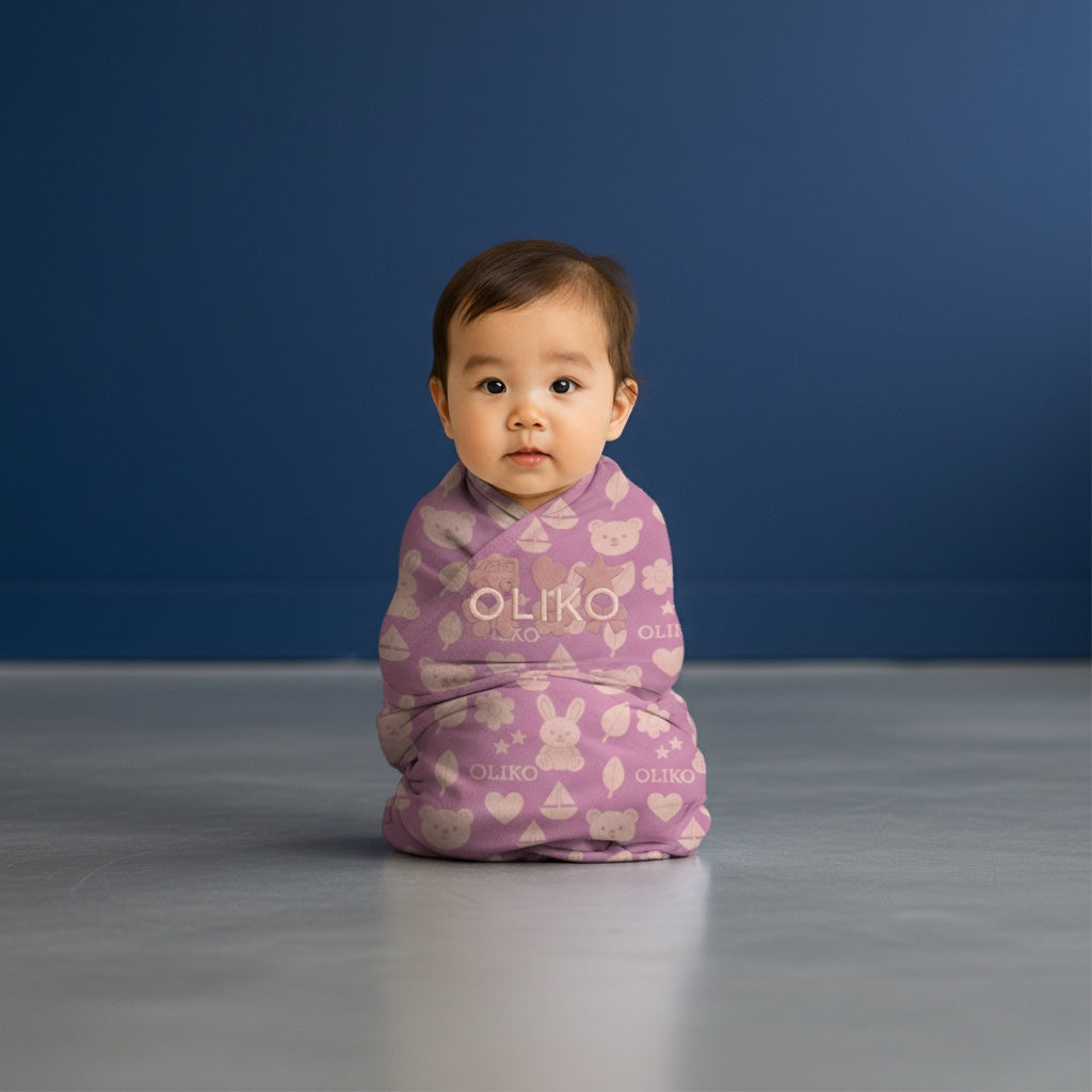 OLIKO Sweet Meadow Swaddle