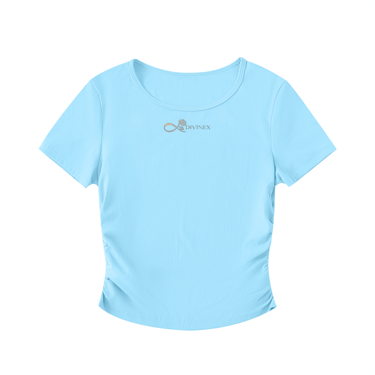 DivineX Soft Sculpt Ruched Crop
