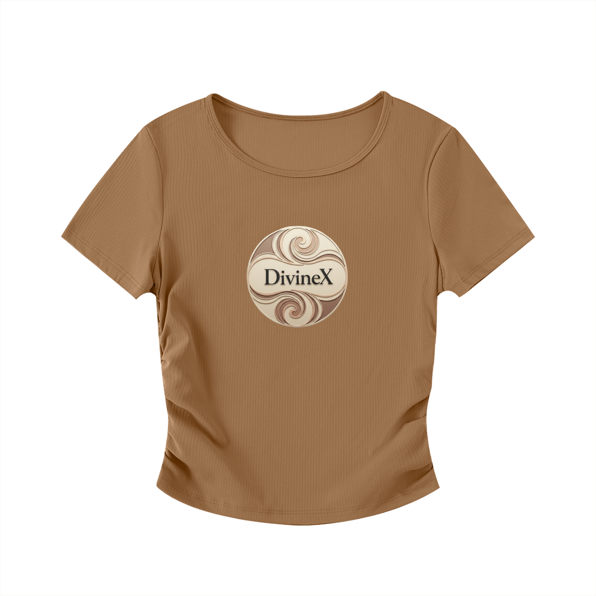 Velour Cinch Crop