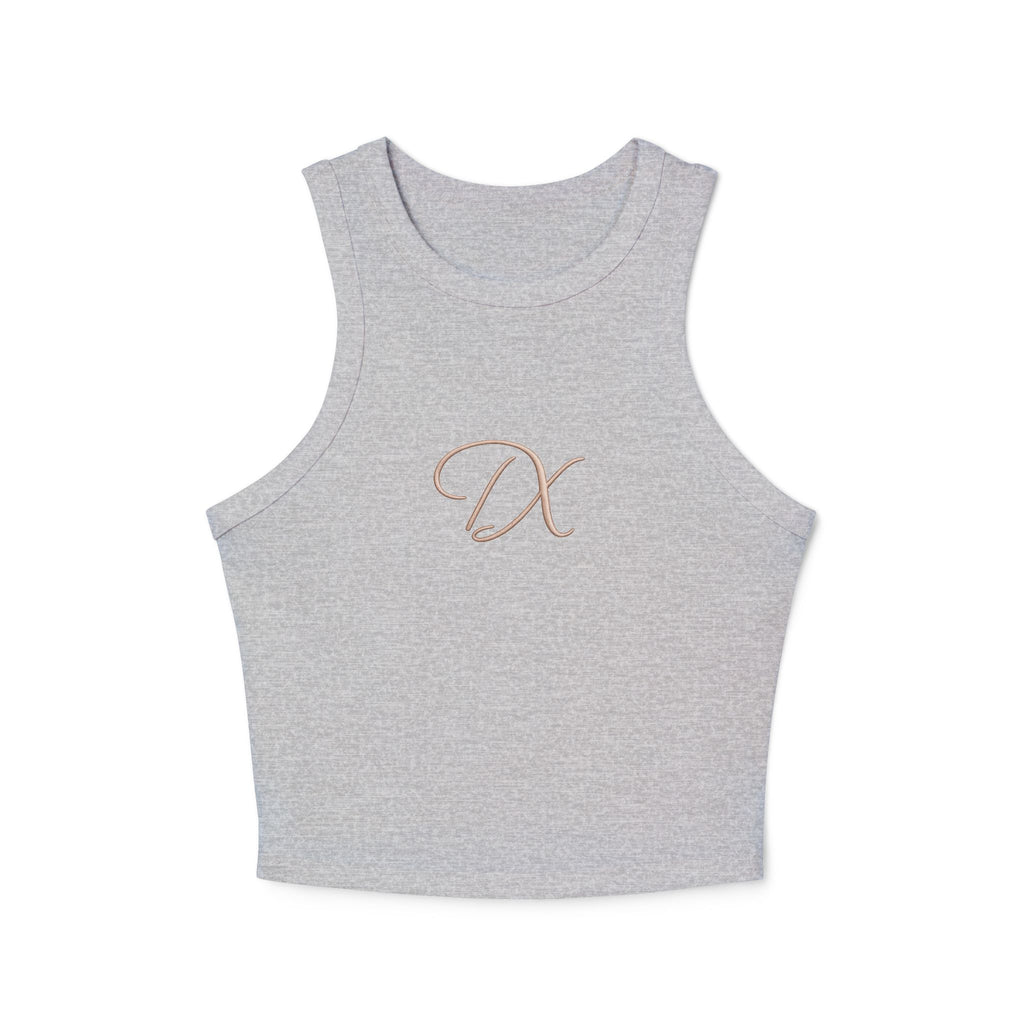 Chic Monogram 'DX' Tank Top