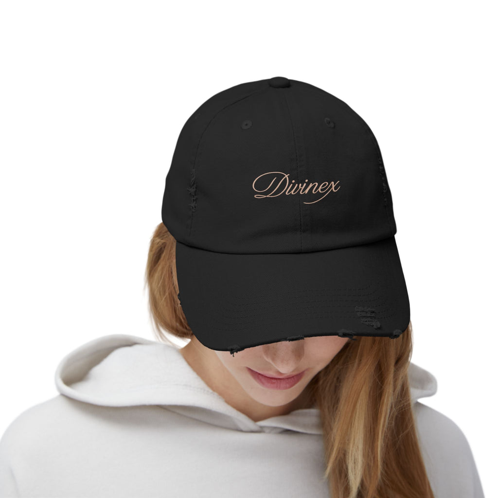 DivineX Script Vintage Cap