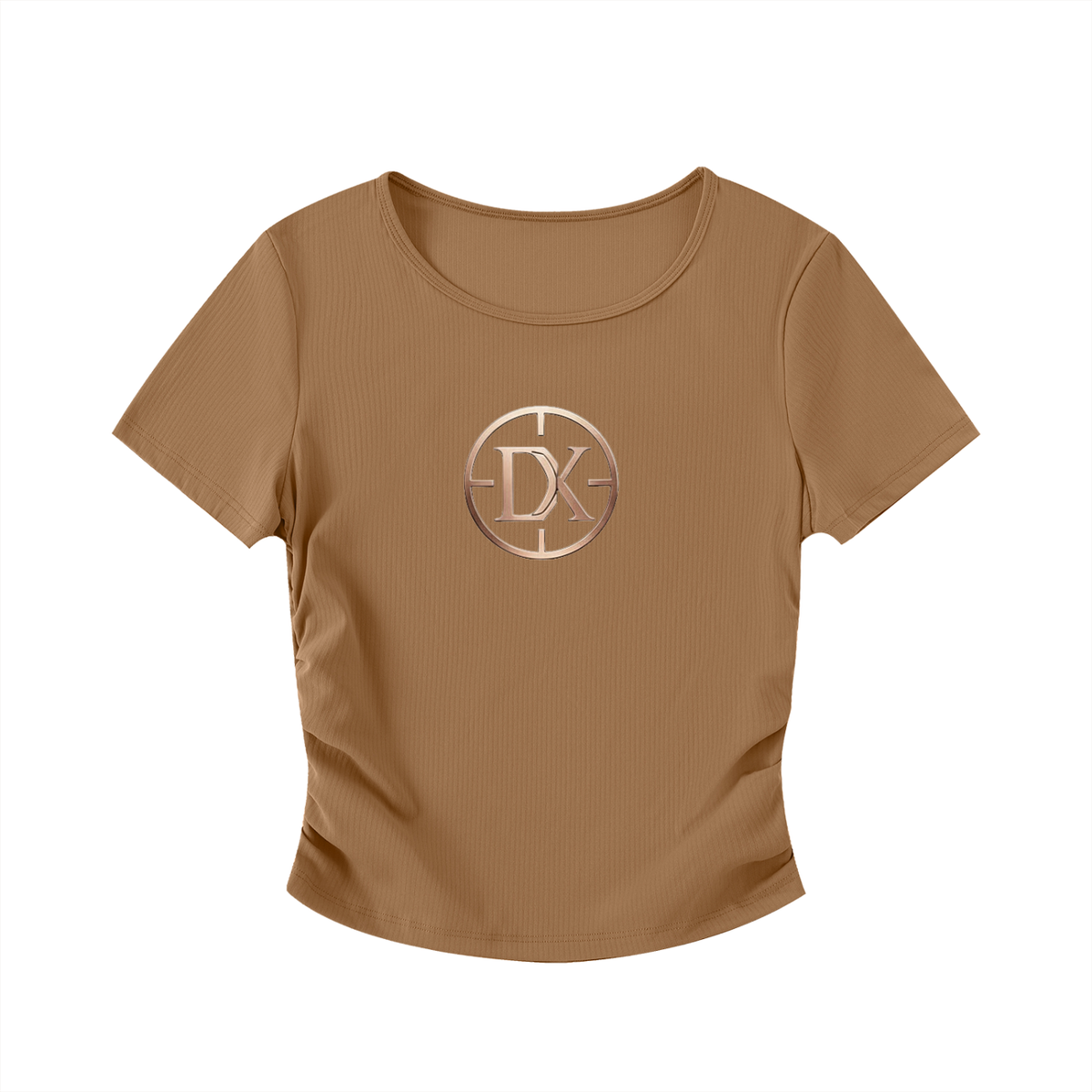 Velour Cinch Crop