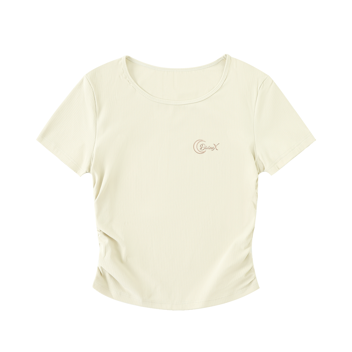 Velour Cinch Crop