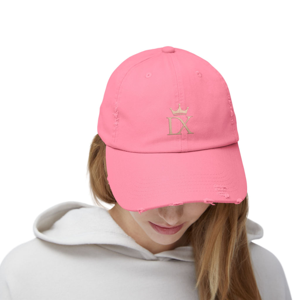 DX Royal Crown Distressed Cap