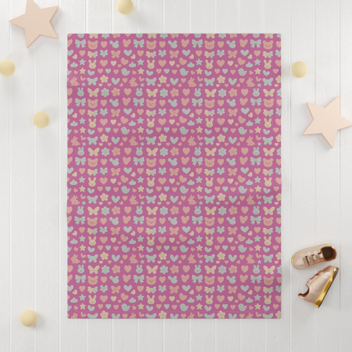 OLIKO Blush Keepsake Blanket