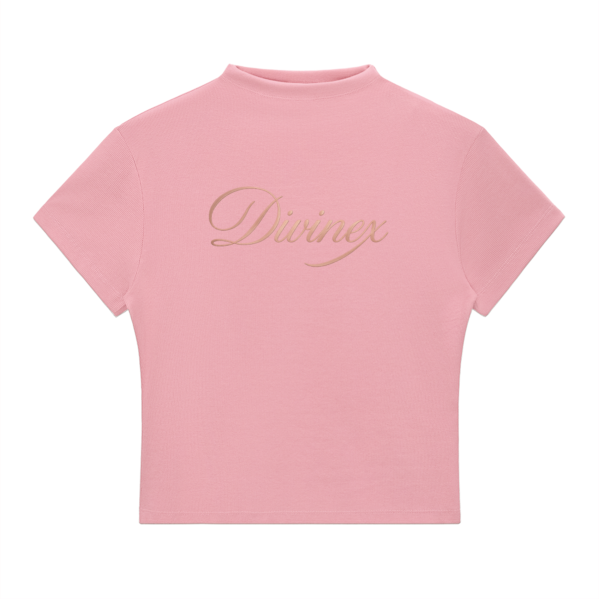 DivineX Signature Slim Mock-Neck Tee