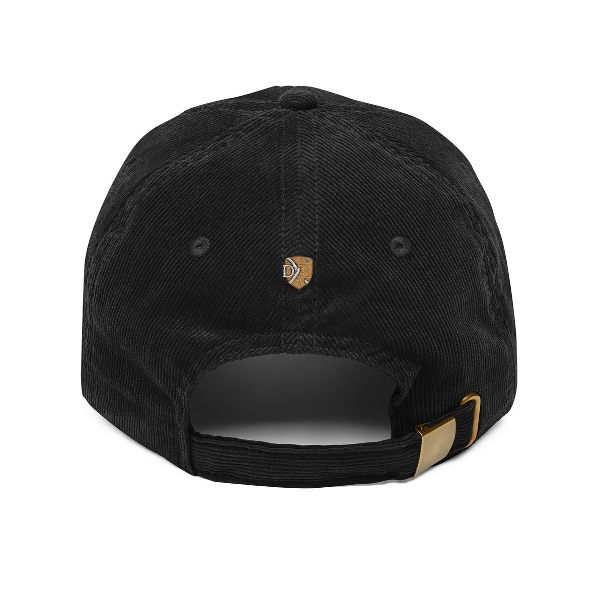 Gilded Script Corduroy Cap