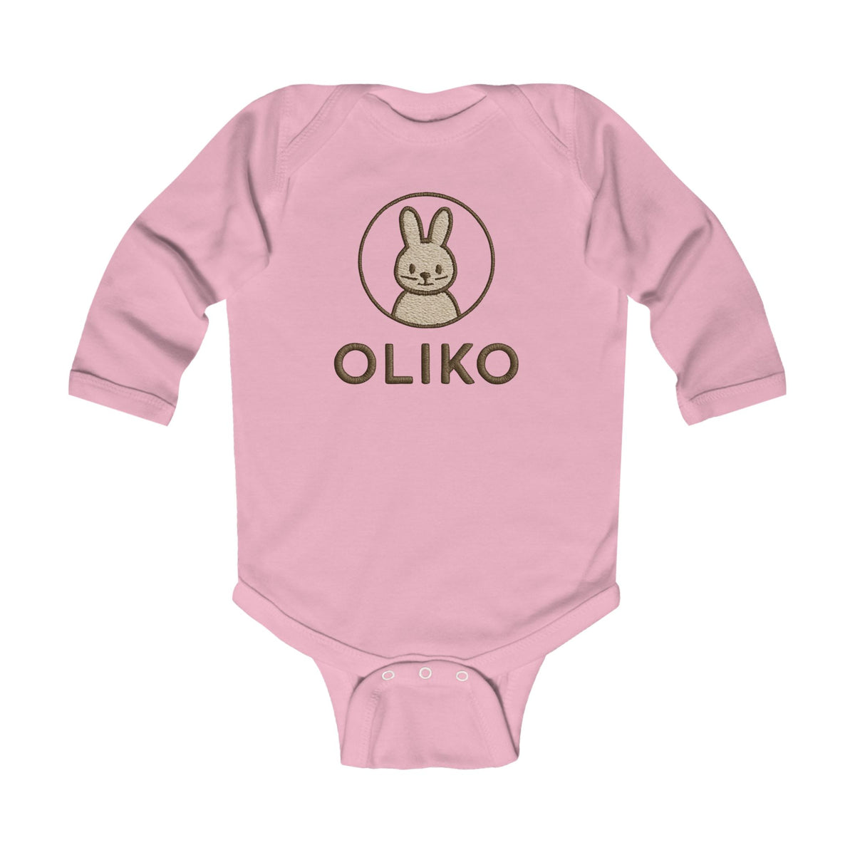 OLIKO Essential Bear Long-Sleeve Bodysuit