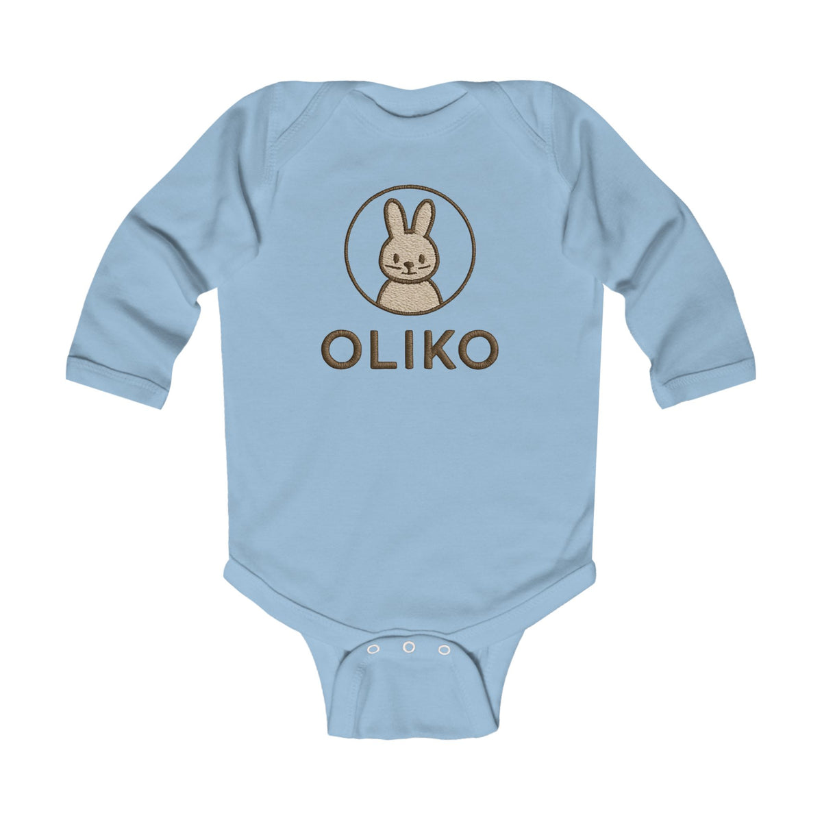 OLIKO Essential Bear Long-Sleeve Bodysuit