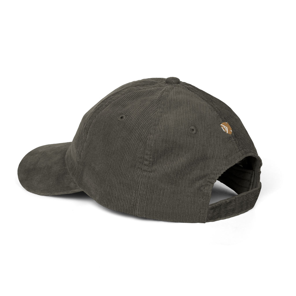Gilded Script Corduroy Cap