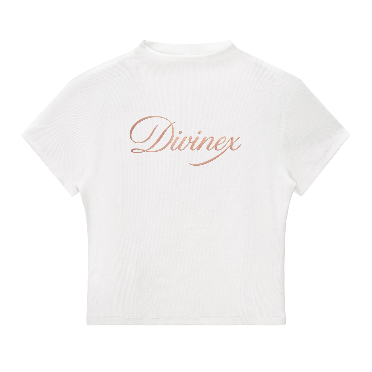 DivineX Signature Slim Mock-Neck Tee