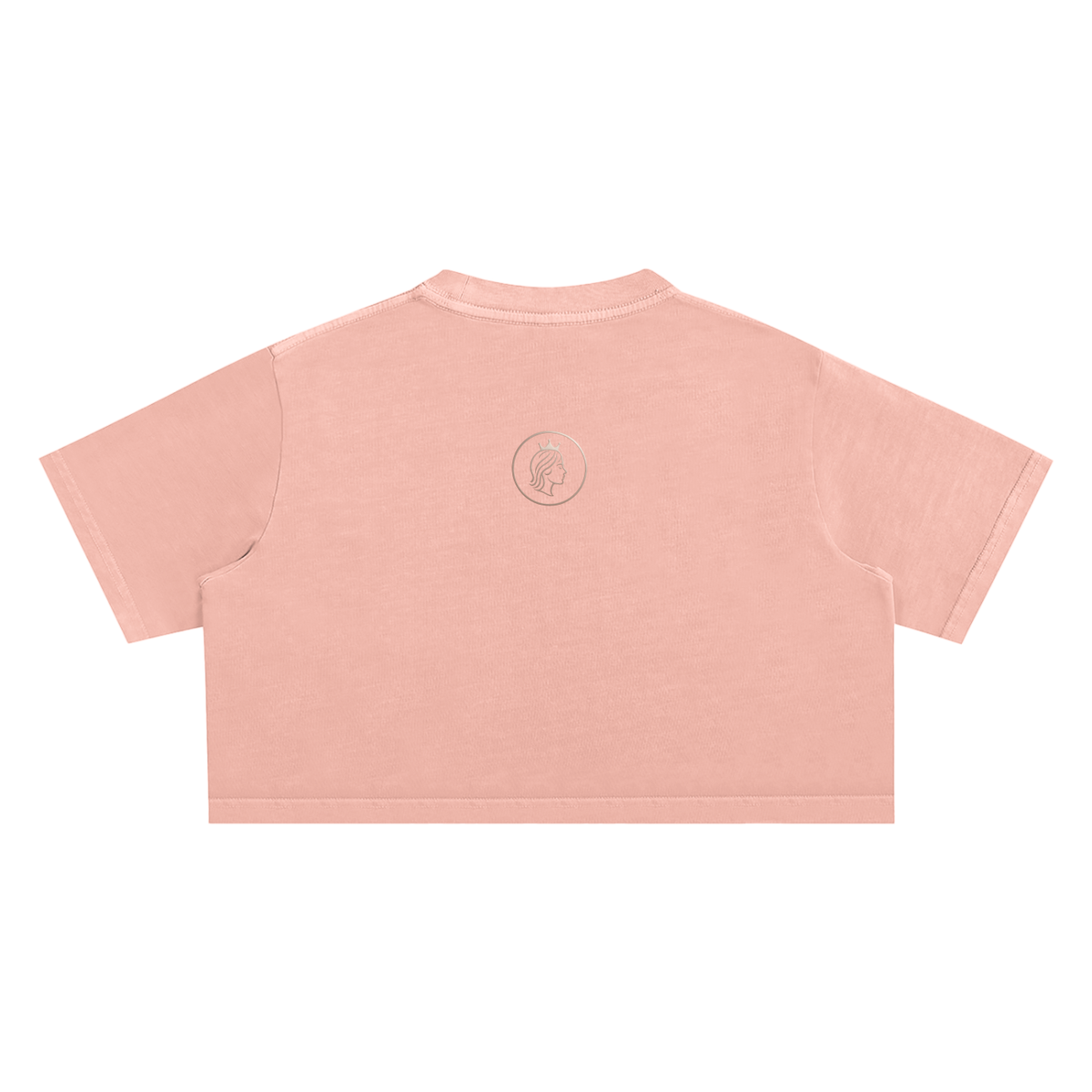 Snowwashed Signature Cropped Tee