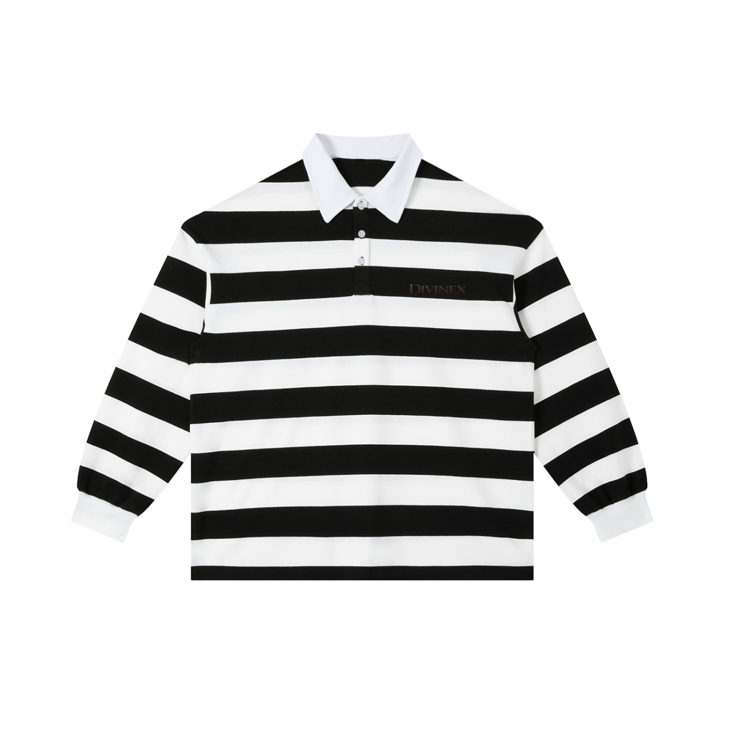 DivineX Precision Stripe Polo