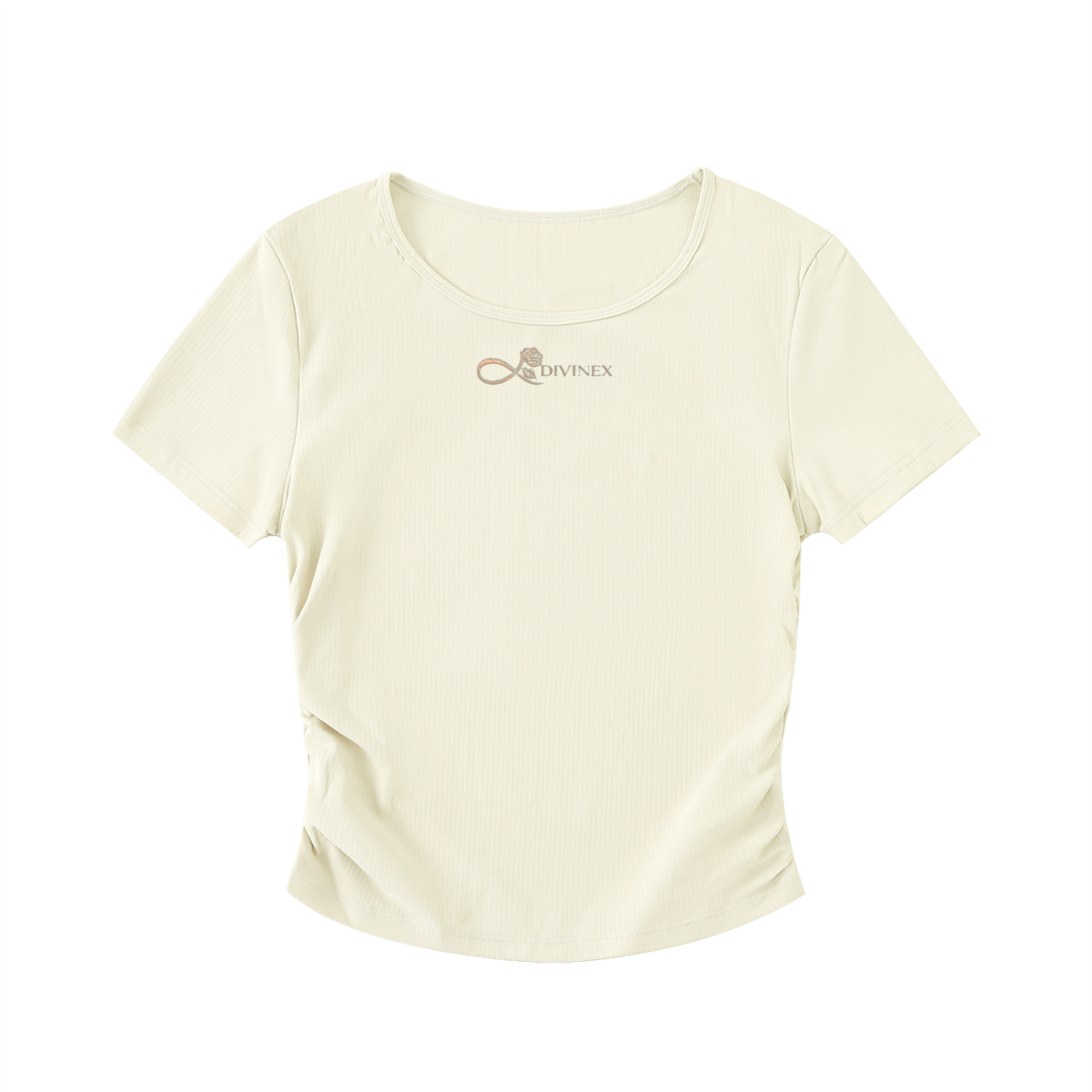 DivineX Soft Sculpt Ruched Crop