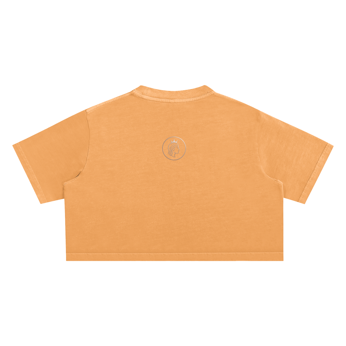 Snowwashed Signature Cropped Tee
