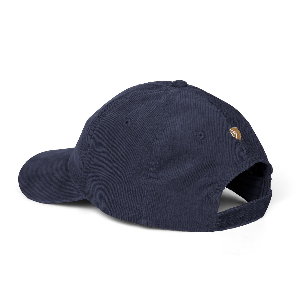 Gilded Script Corduroy Cap