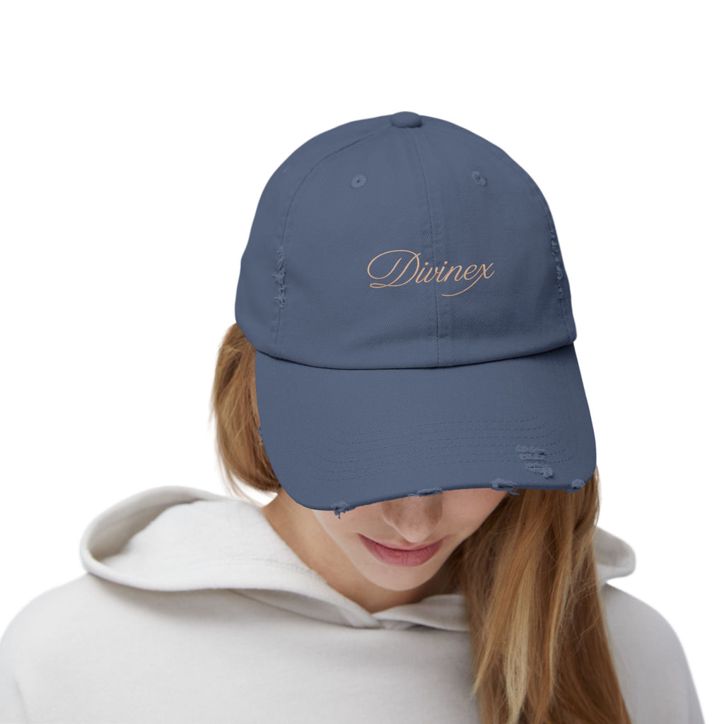 DivineX Script Vintage Cap