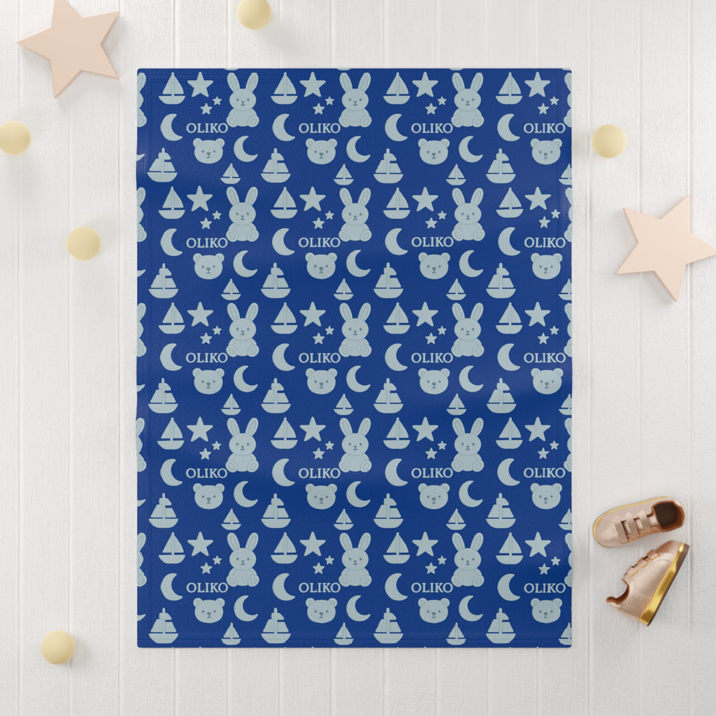 OLIKO Azure Heirloom Blanket