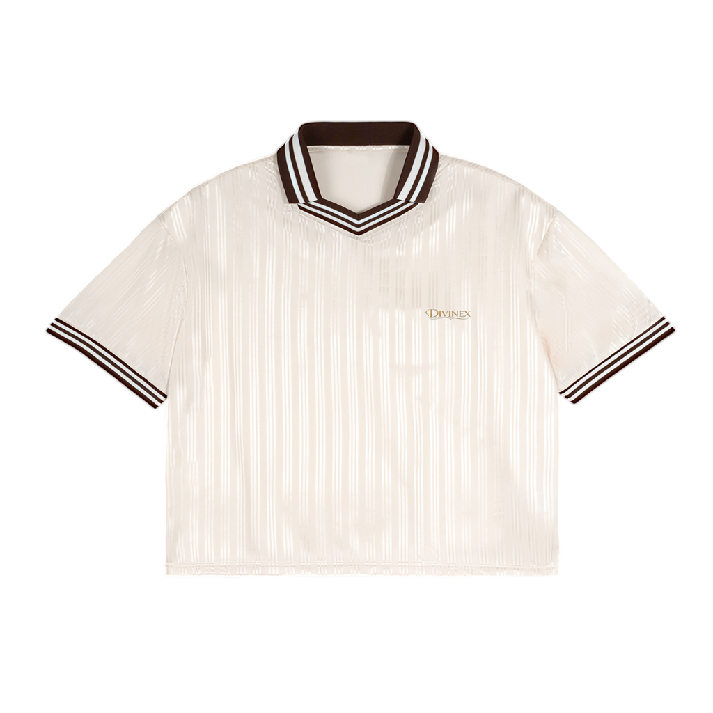 DivineX Raw Stripe Polo