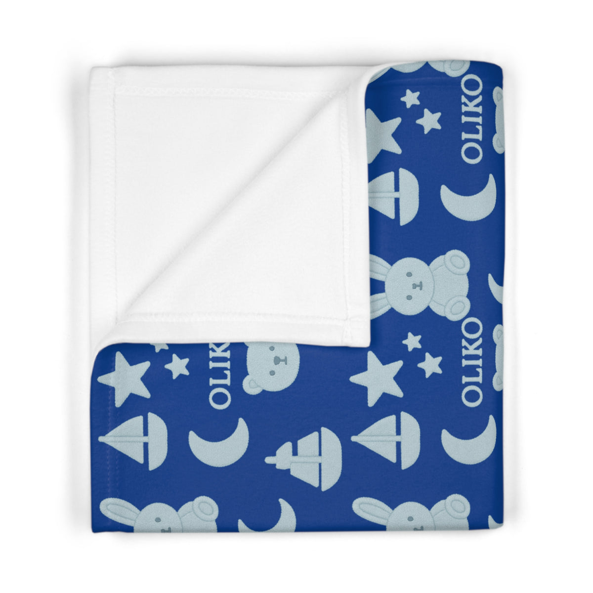 OLIKO Azure Heirloom Blanket