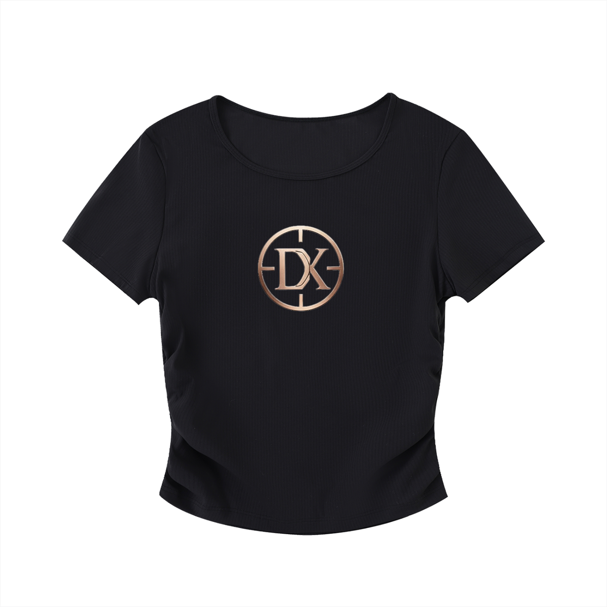 Velour Cinch Crop