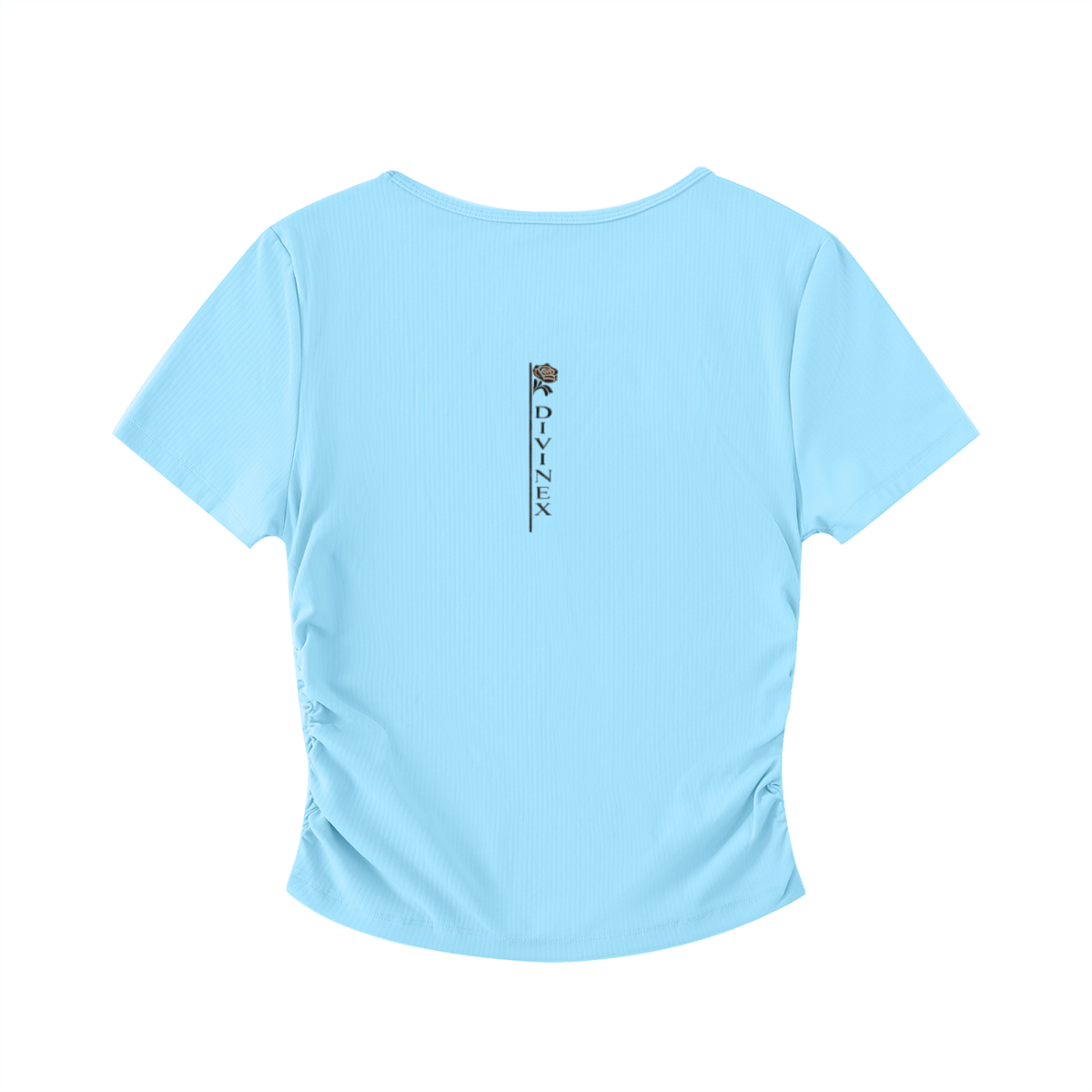 DivineX Spine Ruched Crop