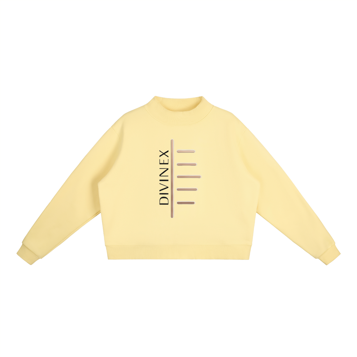 Nocturne Mock-Neck Crew