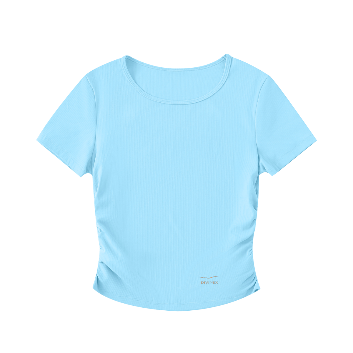 DivineX Scripted Ruched Crop