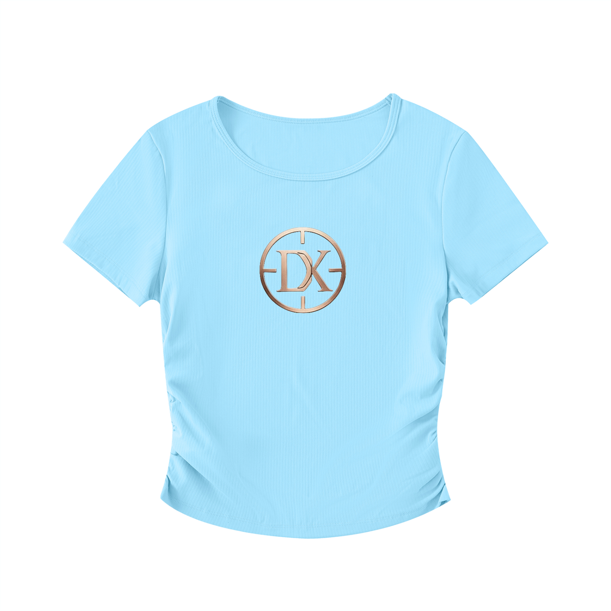 Velour Cinch Crop