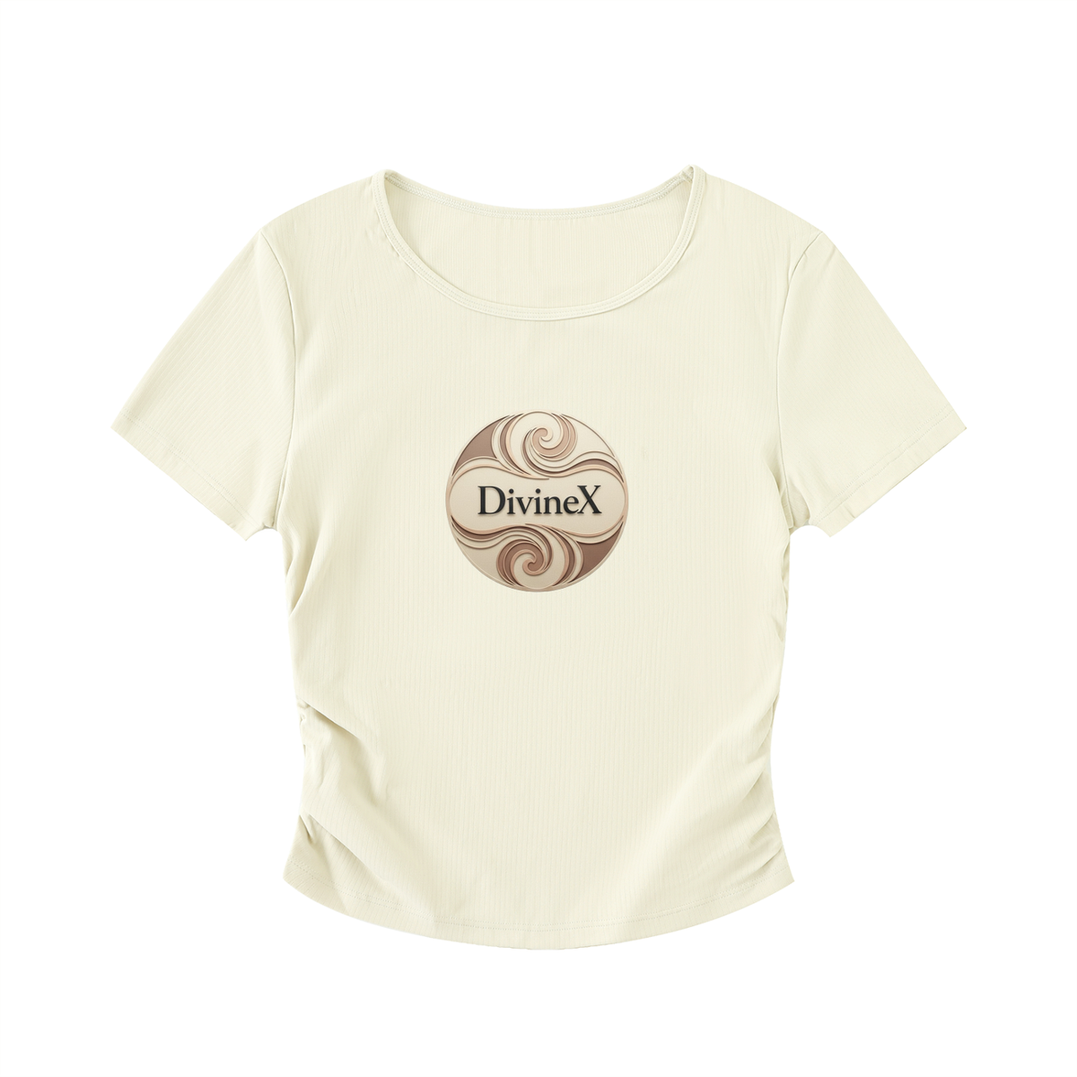 Velour Cinch Crop