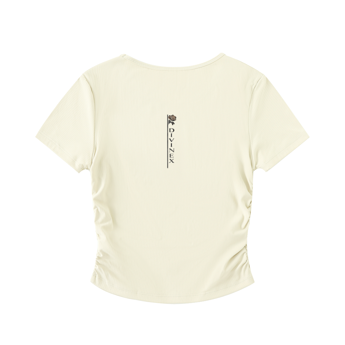 DivineX Spine Ruched Crop