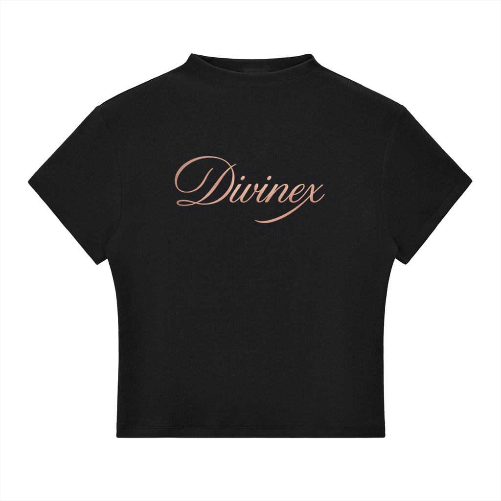DivineX Signature Slim Mock-Neck Tee